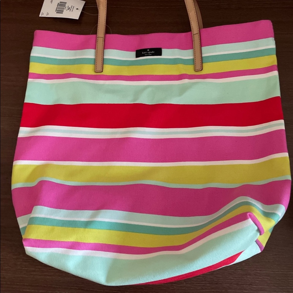 Kate Spade Canvas Tote - Picture 2 of 6